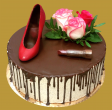 tort urodzinowy okrągły dla kobiety
