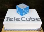 tort firmowy telecube