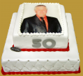 tort na 50 urodziny piętrowy dla mężczyzny