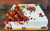 Tort mascarpone 40 urodziny